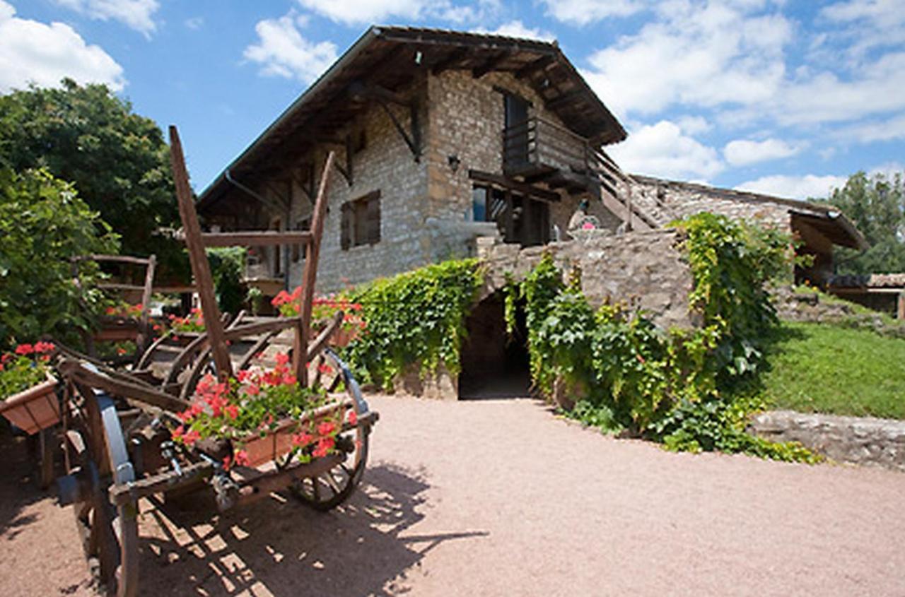 Logis Hotel Restaurant La Vieille Ferme, Macon Nord 桑切 外观 照片
